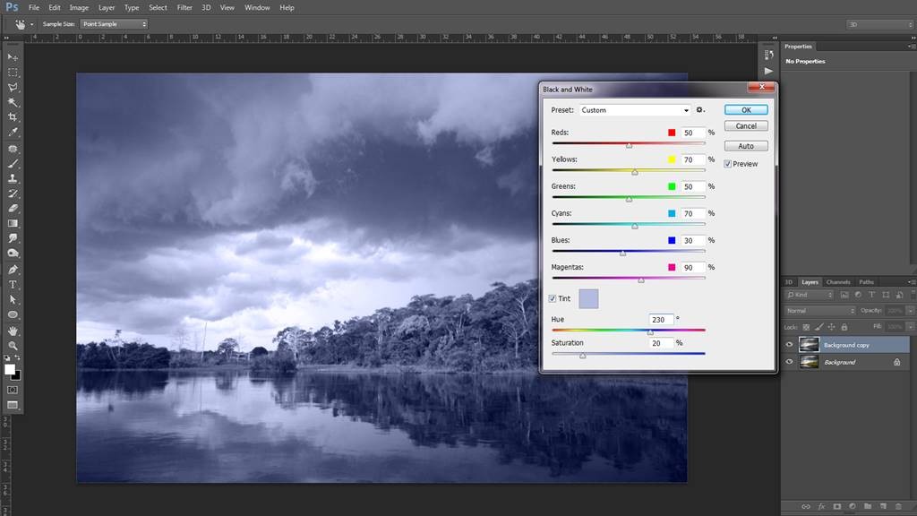 Photoshop Tutorial Rainbow: 1 