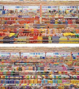 Andreas Gursky: "99 Cent II Diptychon"