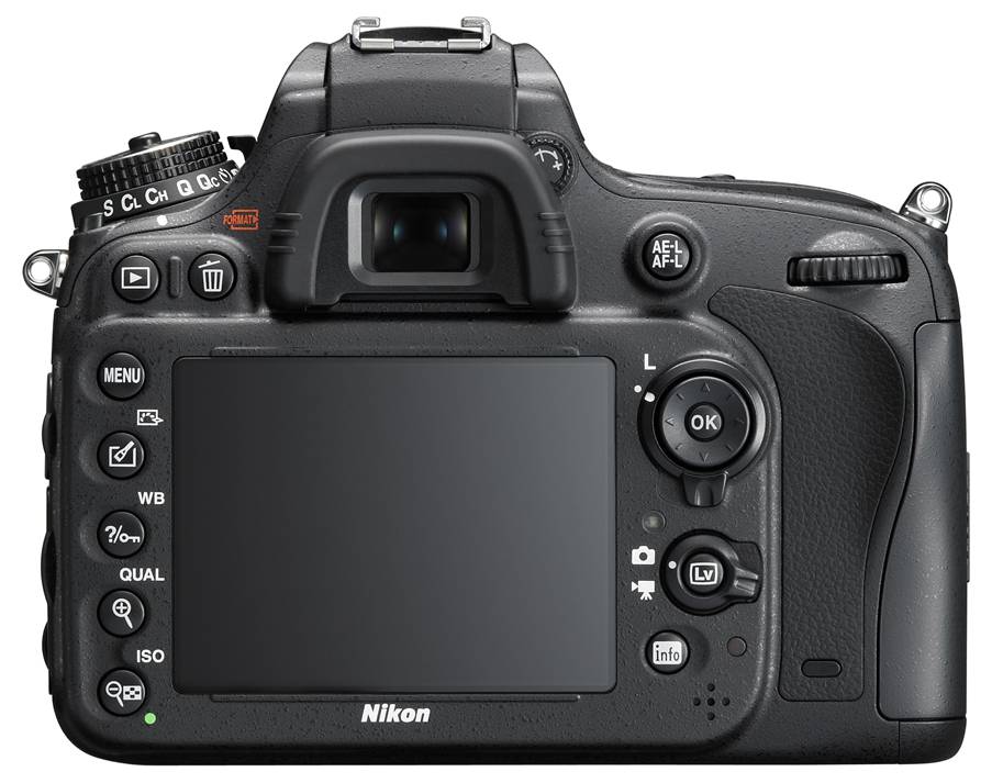 Nikon D610 (πλάτη)